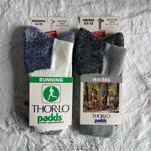 Vintage Thor.Lo Athletic Socks - Black, Gray, White 
2 Pairs